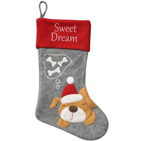 Gør julen hyggelig med Companion Sweet Dream julesok til hund. Fyld den med godbidder og små julegaver, og forkæl din firbenede ven i december