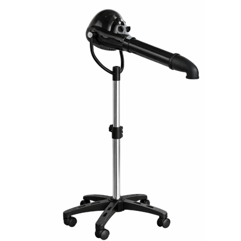 Aeolus Black Flamingo Pro Dryer fast monteret på gulvstativ