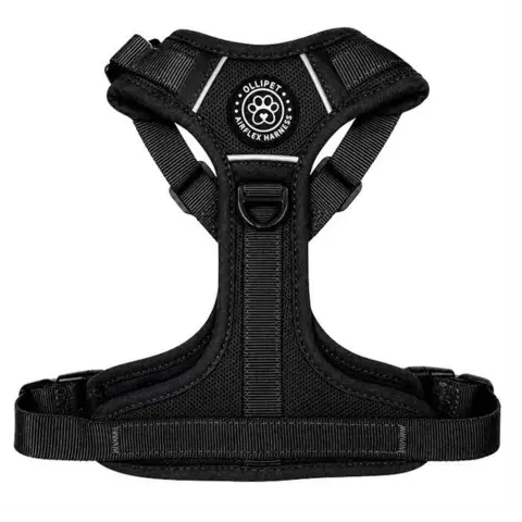 Ollipet for wagging tails | Airflex hundesele Black