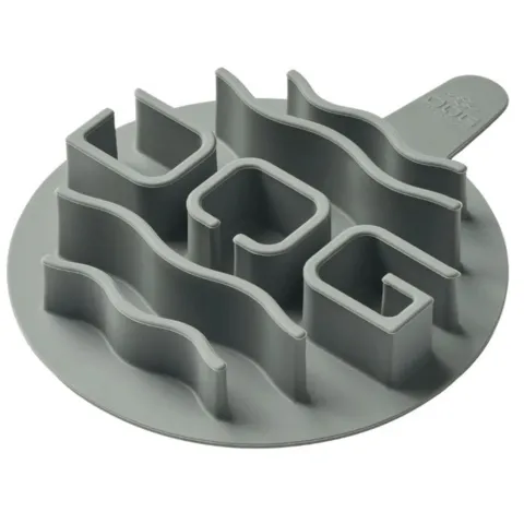 Libra Slowfeeder indsats i silikone designet til hundeskåle som hjælper med at sænke hundens spisetempo under måltidet