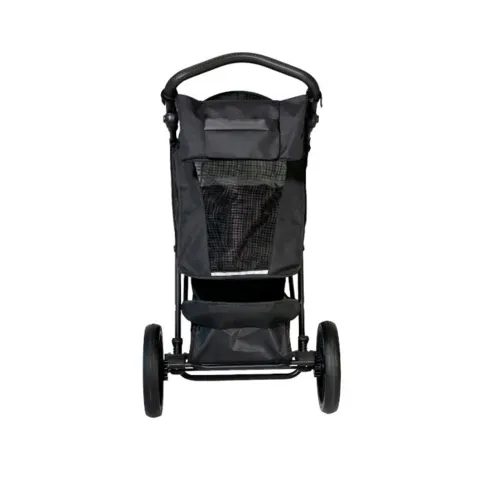 Hundeklapvogn fra Innopet - Model Buggy Cozy Premium.
Her vist i farven sort