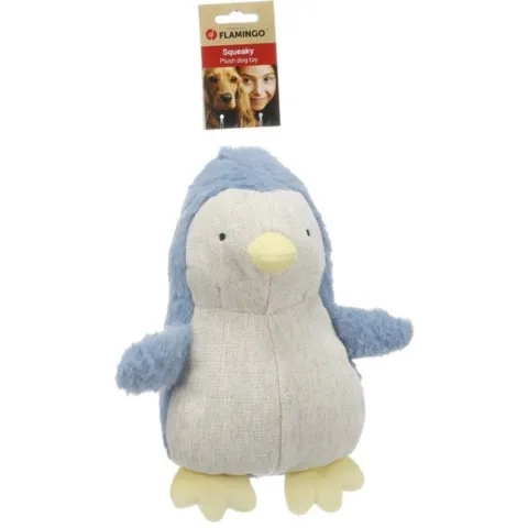 Flamingo TOY Pensa Pingvin blødt hundelegetøj med piv