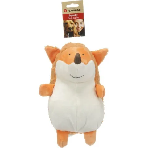 TOY Pensa Ræv 20x29x27CM orange hundebamse til leg og hygge