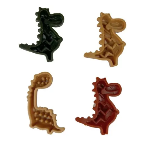 Plantebaseret dino hundesnack der kan fyldes med vådfoder