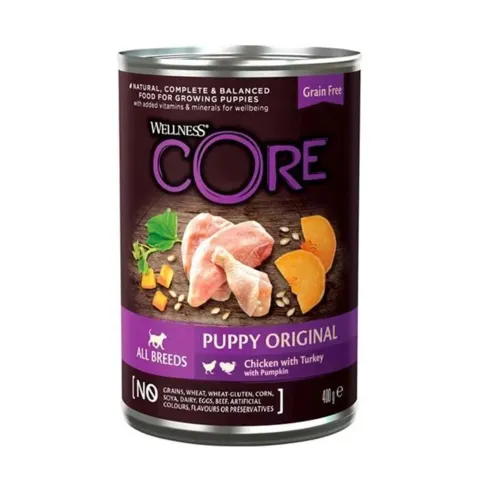 Wellness CORE Puppy Original vådfoder med kylling og kalkun