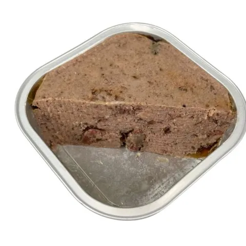 konsistens på Faunakram Dog Paté 60% Beef – velsmagende kornfrit vådfoder