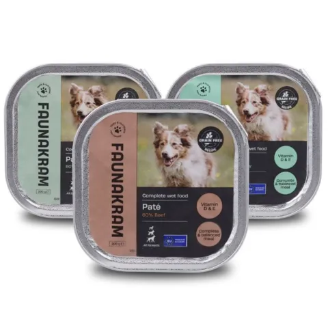 Faunakram Dog Paté, Beef | 300g