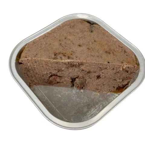 Faunakram Dog Paté 60% Chicken er et lækkert grain free vådfoder med kylling - konsistens