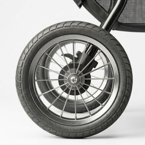 Ollipet hundeklapvogn baghjul reservehjul til udskiftning