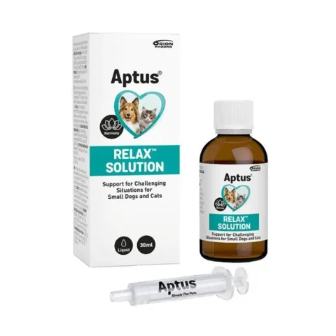 Aptus Relax Solution 30 ml flydende tilskud til hund og kat