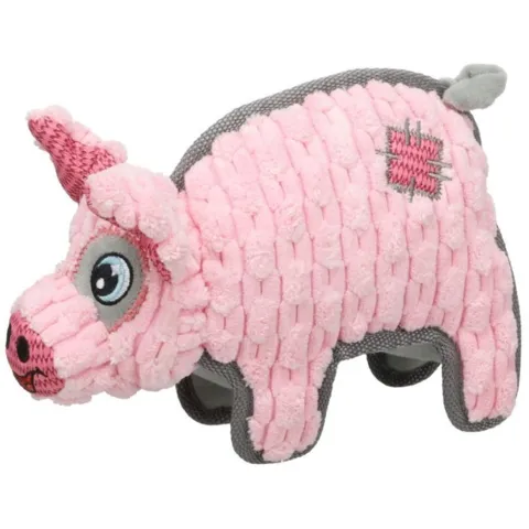 Flamingo Plyslegetøj Kardi Tough | Pig i blødt plys med pivlyd til hunde.