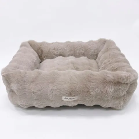 Ollipet Wave hundekurv i Smuk Pearl Khaki farve
