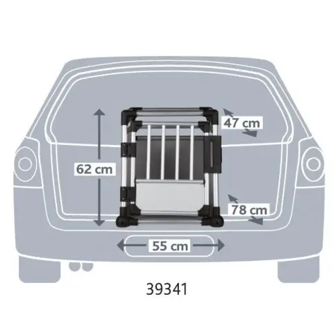 Transportboks i aluminium