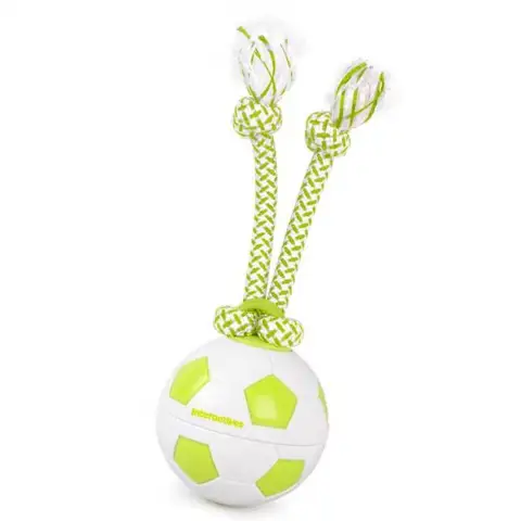 AFP Interactive Pet Active Rolling Ball med reb til aktiv og stimulerende hundeleg.