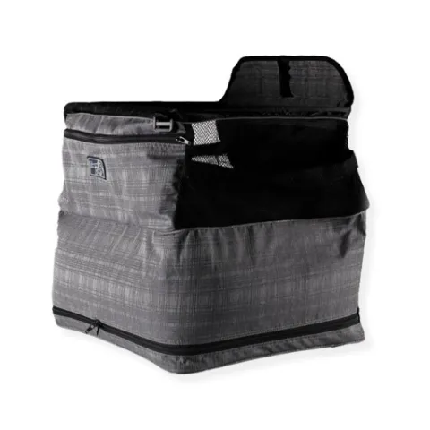 Air-Cushion See Out Safe Car Seat hundebilstol med hævet design og komfortabel polstring.