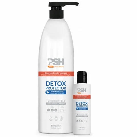 PSH Pro Groomers Detox Protector dybderense shampoo til hunde