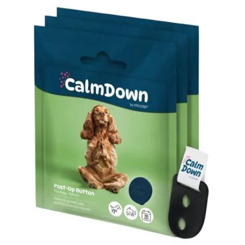 KRUUSE CalmDown feromonknap placeret i MultiUse-holder til hund