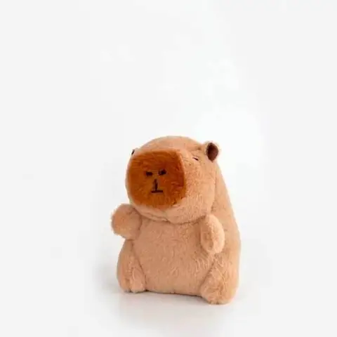 Beige Ollipet Capivara hundelegetøj i plys