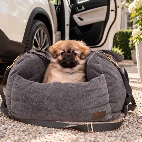 Ollipet Liva Bilsæde er velegnet til små hunde på farten