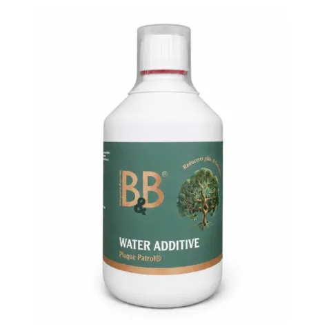 B&B Plaque Patrol Water Additive til daglig tandpleje i hundens drikkevand