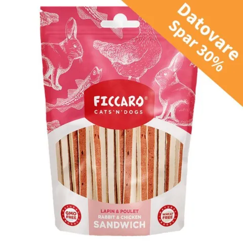 Ficcaro Rabbit & Chicken Sandwich | 100g