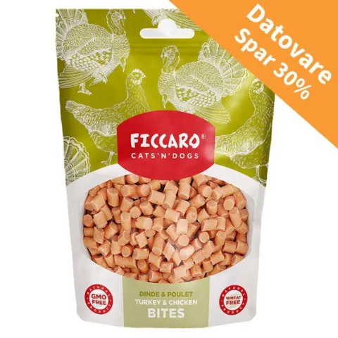 Ficcaro Turkey & Chicken Bites 100g