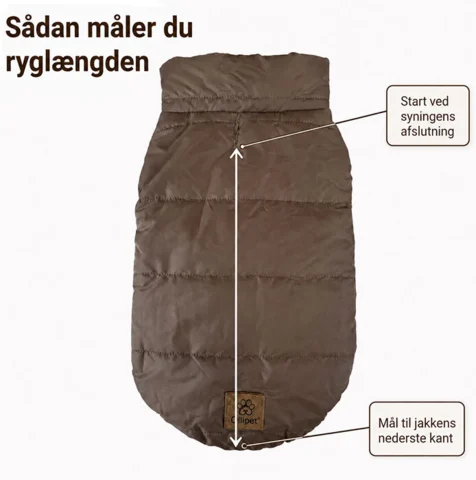 sådan måler man ryglænden på vesten