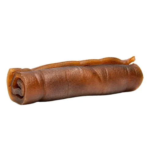 Snack'it Premium Pandebraskrulle med hestehud i 15 cm til hunde