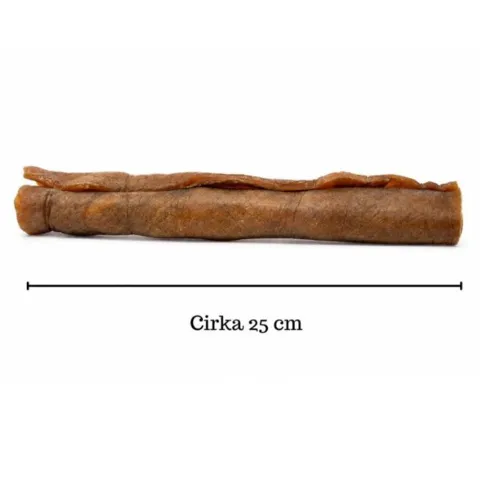 Stor Snack'it pandebraskrulle af 100% hestehud til tyggeglade hunde