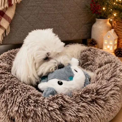 Sally med Trixie Xmas Plys Rensdyr