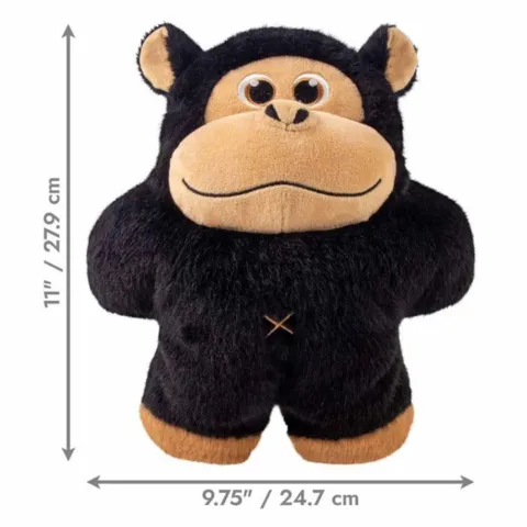 Kong Snuzzles Gorilla 28x25x10 cm blød plysbamse til hund