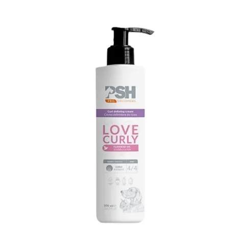 PSH Love Curly Cream 300 ml definerende krøllecreme til krøllet pels