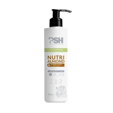 PSH Nutri Almond Conditioner 300 ml nærende og fugtgivende balsam til lang og krøllet pels