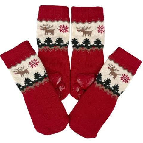 Ollipet Christmas hundestrømper | 4 stk