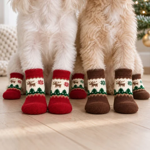 Ollipet Christmas hundestrømper | 4 stk