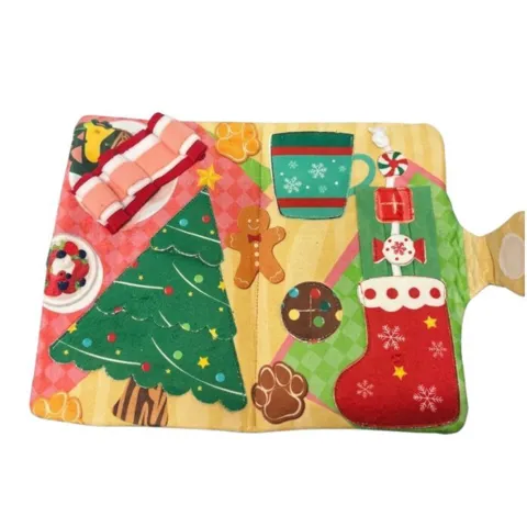 Christmas Menu aktivitetslegetøj til hunde med julemotiver og mulighed for snuseleg.