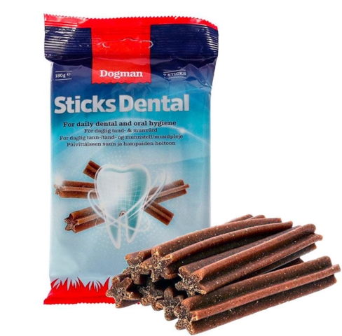 Dogman Dental Sticks 7 stk i pose