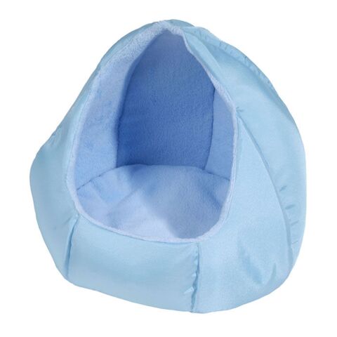 Hyggehule med soft fleece | O'lala Pets lyseblå