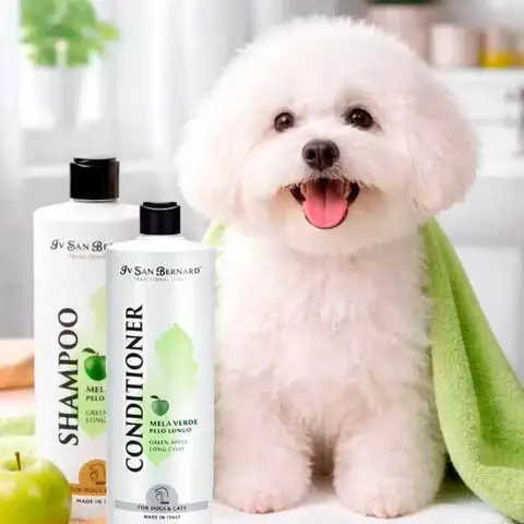 Balsam til hunde med lang pels fra Iv San Bernard