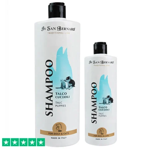 Shampoo til hvalpe og unghunde fra Iv San Bernard