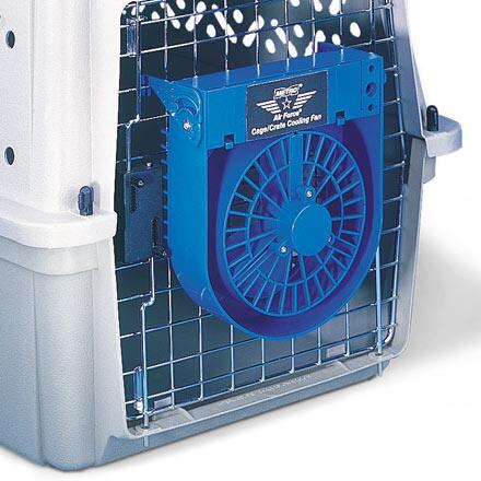 Metro Airforce® Cage/Crate Cooling Fan - på hundebur
