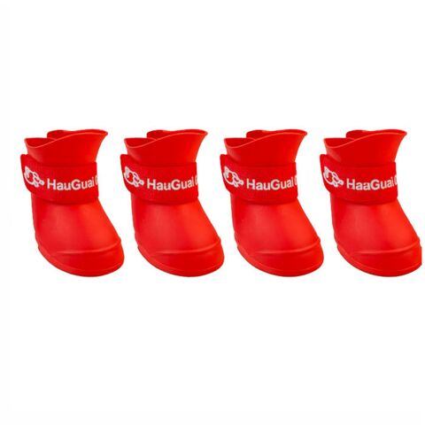 Hunde gummistøvle | Rød