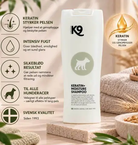 K9 KERATIN+ | Moisture Shampoo