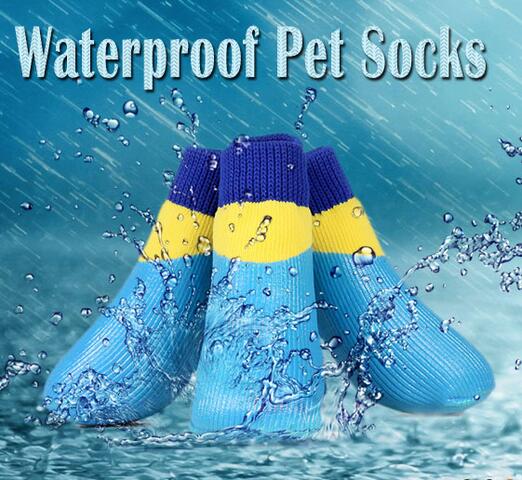 Outdoor waterproof pet socks