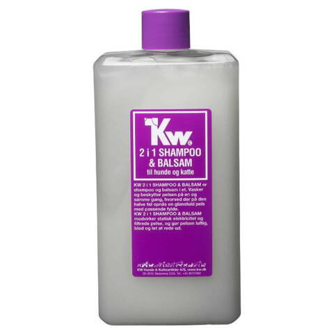 KW | 2i1 Shampoo og Balsam | 500 ml