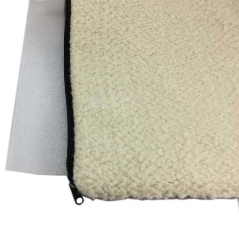 Madras i kunst lammeskind med isolerende fyld