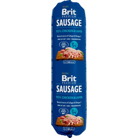 Brit Sausage with Chicken & Lamb 800 g