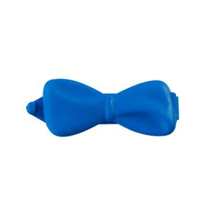 Plast sløjfe spænde |  3 cm - hund | Koboltblå