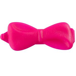 Plast sløjfe spænde | 5 cm | Neon pink