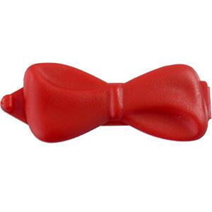 Plast sløjfe spænde 5 cm | Rød